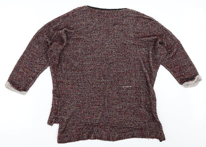 Topshop Womens Red   Pullover Jumper Size 10