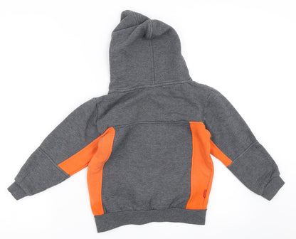 Slazenger Boys Grey   Pullover Hoodie Size 5-6 Years