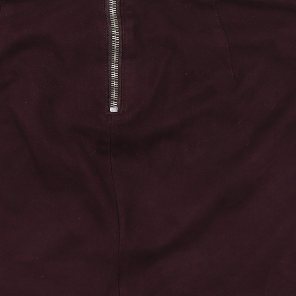 Dorothy Perkins Womens Red   Mini Skirt Size 10