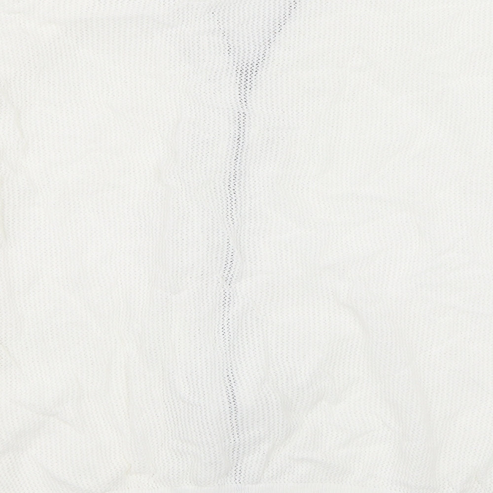 Womens UK Size 12 NEXT Ivory Basic T-Shirt