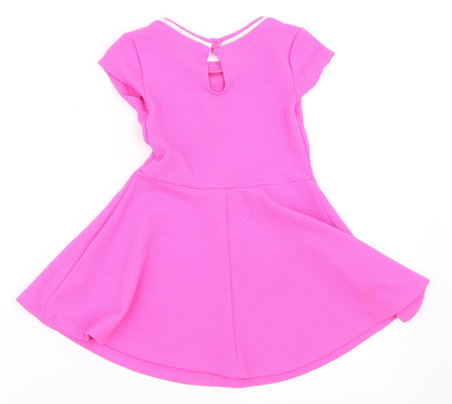 Young Dimension Girls Pink   Skater Dress  Size 2 Years