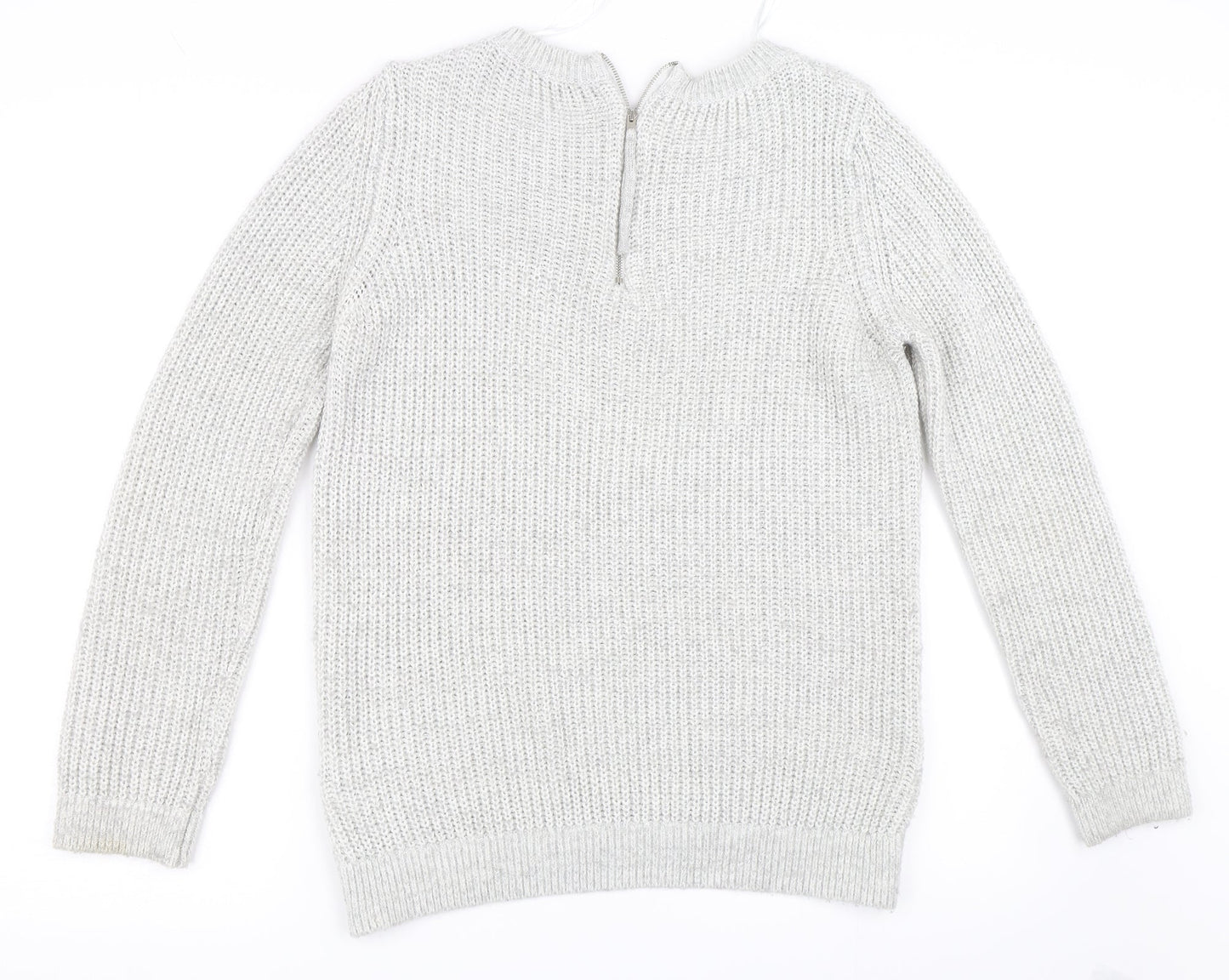 Wallis Womens Grey   Pullover Jumper Size S