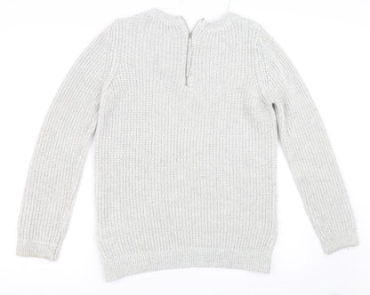 Wallis Womens Grey   Pullover Jumper Size S