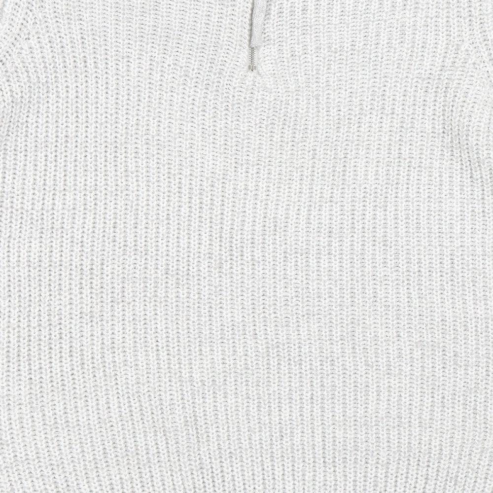 Wallis Womens Grey   Pullover Jumper Size S