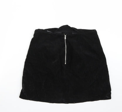 Newlook Womens Black   A-Line Skirt Size 10