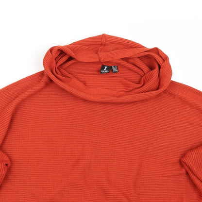 Izabel London Womens Orange   Basic T-Shirt Size 8