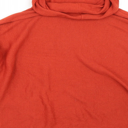 Izabel London Womens Orange   Basic T-Shirt Size 8