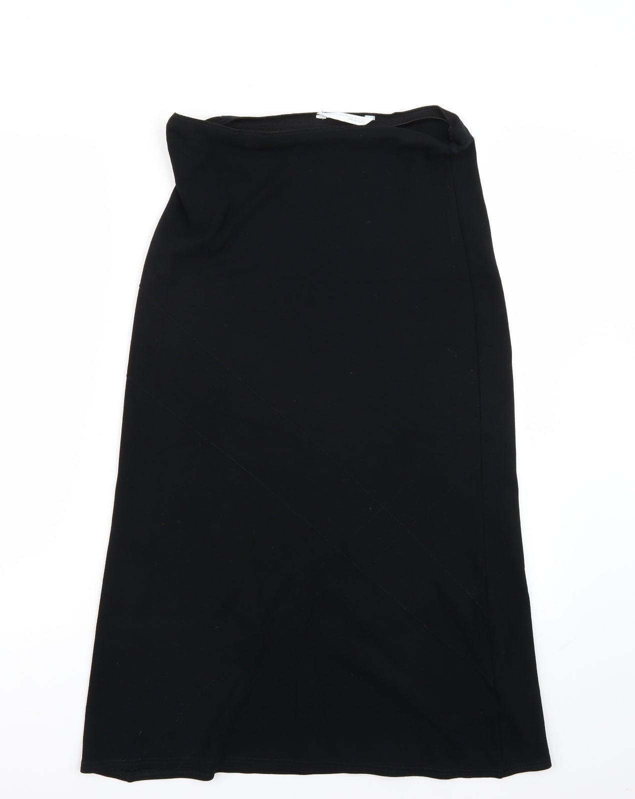 AMARANTO Womens Black   A-Line Skirt Size 8