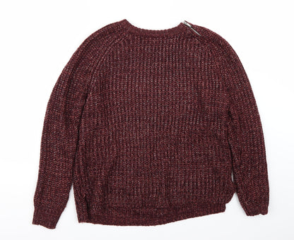 Papaya Womens Purple   Pullover Jumper Size M