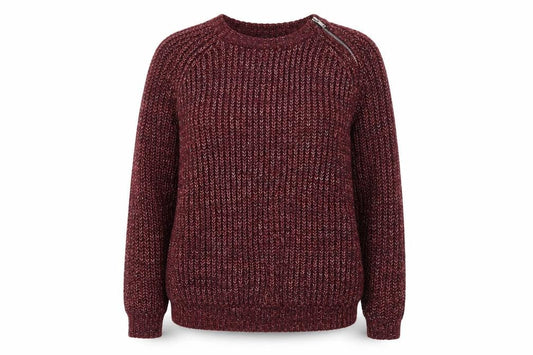 Papaya Womens Purple   Pullover Jumper Size M