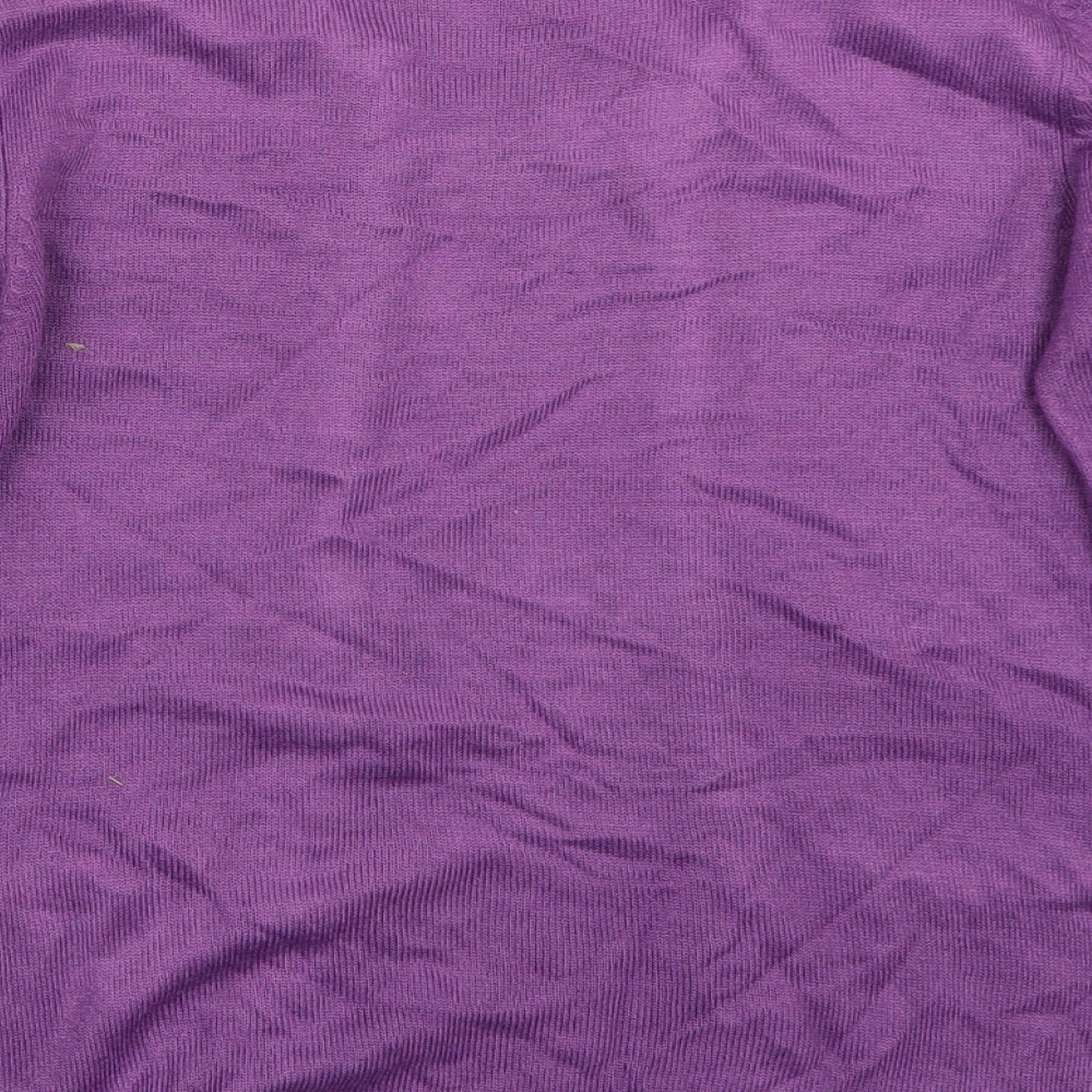 Anna rose Womens Purple   Pullover Jumper Size S
