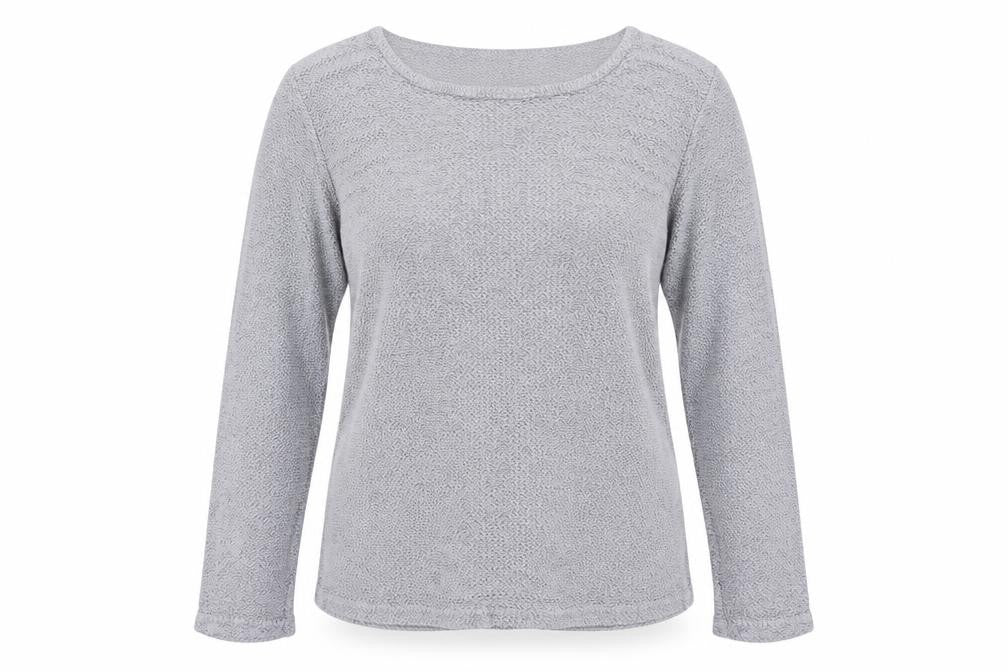 Womens UK Size 12 Wallis Grey Basic T-Shirt
