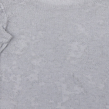 Womens UK Size 12 Wallis Grey Basic T-Shirt
