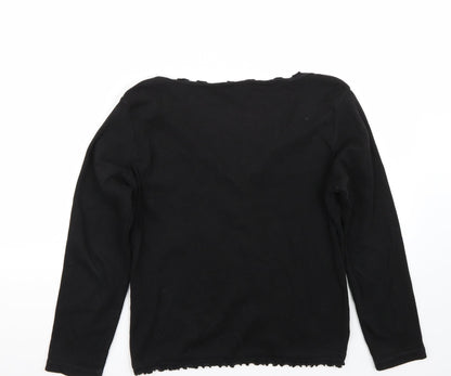 MIA Womens Black   Cardigan Jumper Size 14