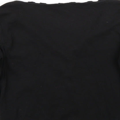 MIA Womens Black   Cardigan Jumper Size 14