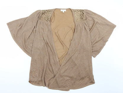 Monsoon Womens Brown   Cardigan Jumper Size L