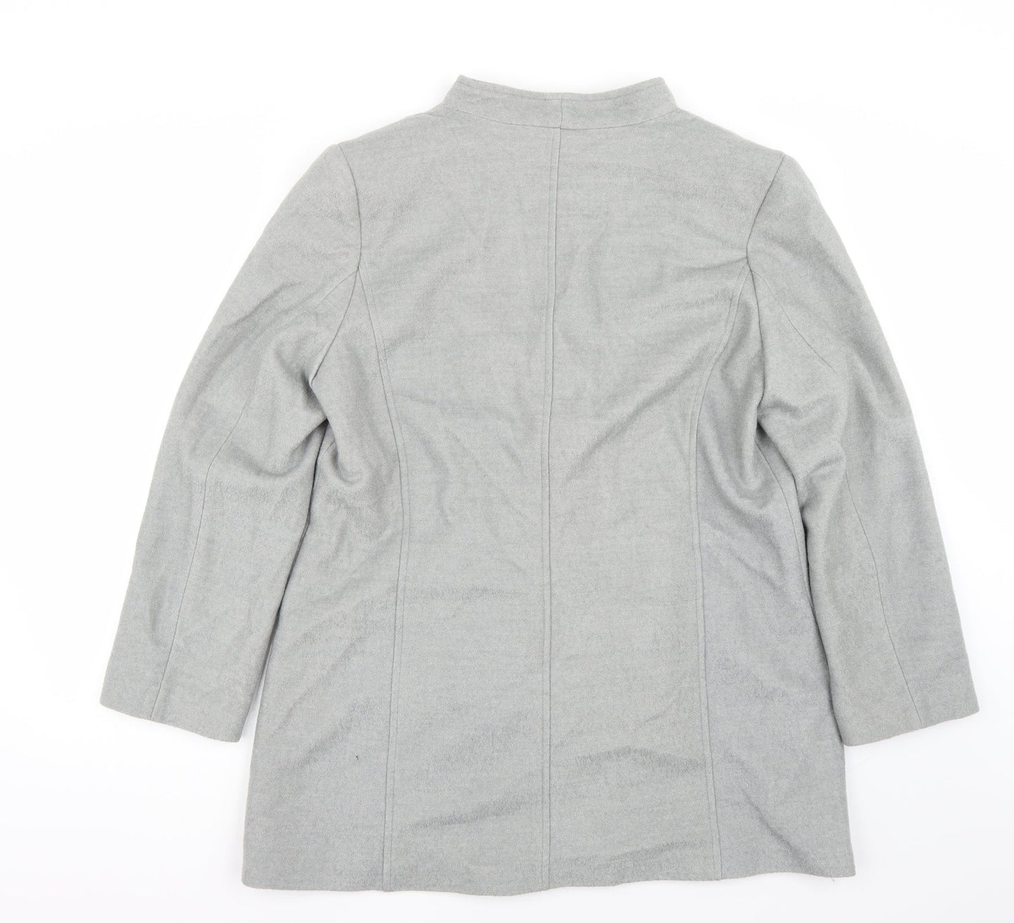 Damart Womens Grey   Jacket Coat Size 16