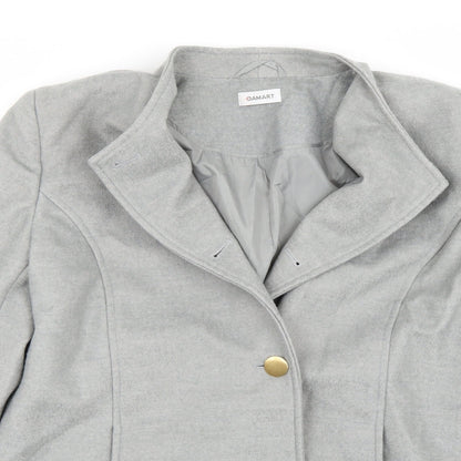 Damart Womens Grey   Jacket Coat Size 16