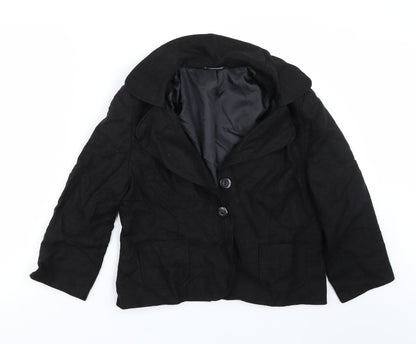 Womens UK Size 16 BHS Black Jacket