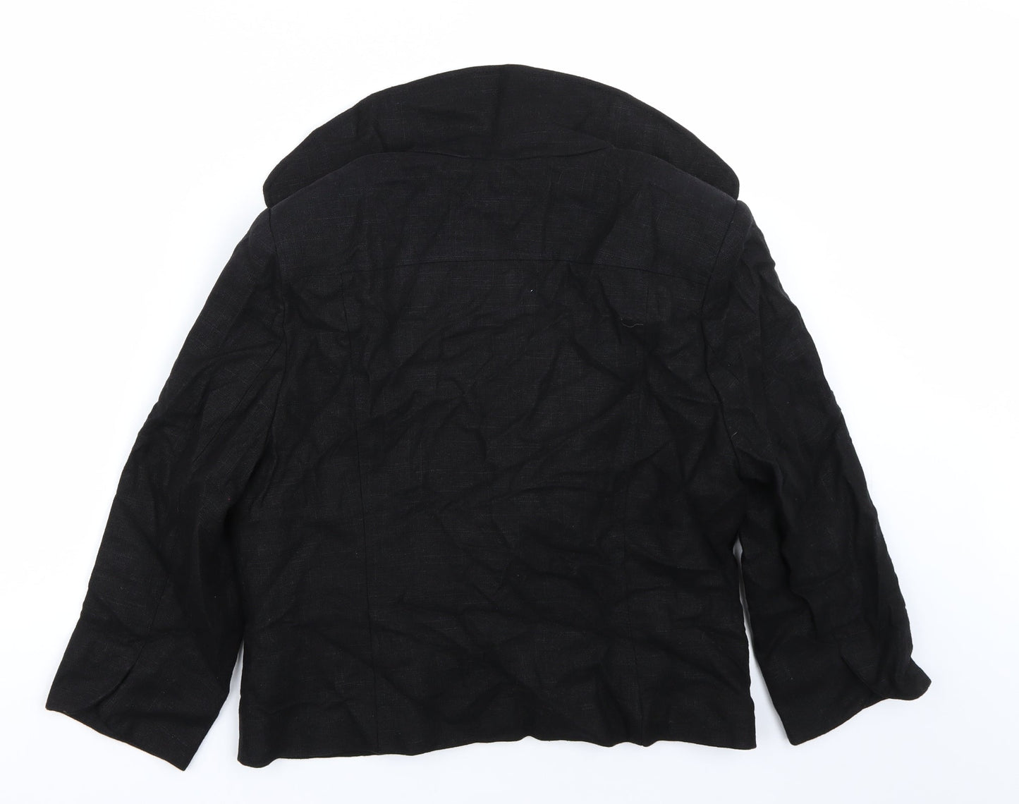 Womens UK Size 16 BHS Black Jacket