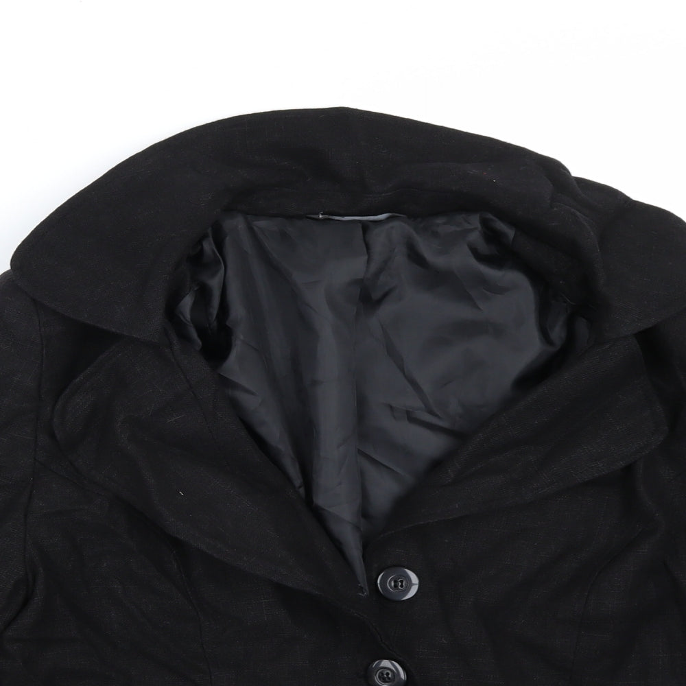 Womens UK Size 16 BHS Black Jacket