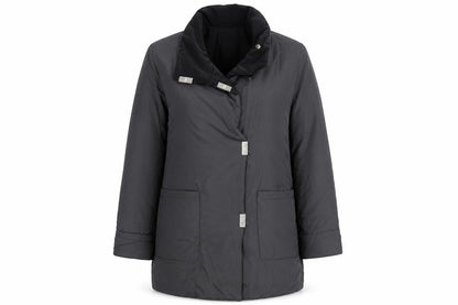 House of Fraser Womens Grey   Overcoat Coat Size 10