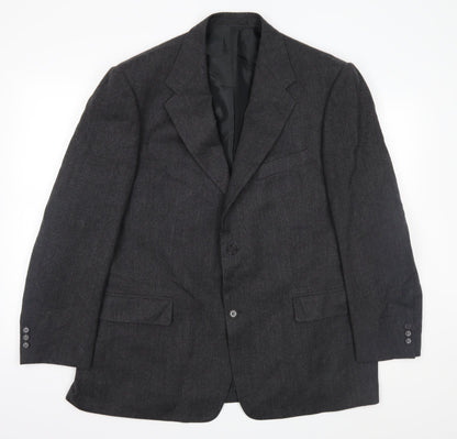 Mens UK Size 44 West Brook Regular Grey Suit Jacket