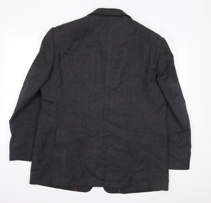 Mens UK Size 44 West Brook Regular Grey Suit Jacket