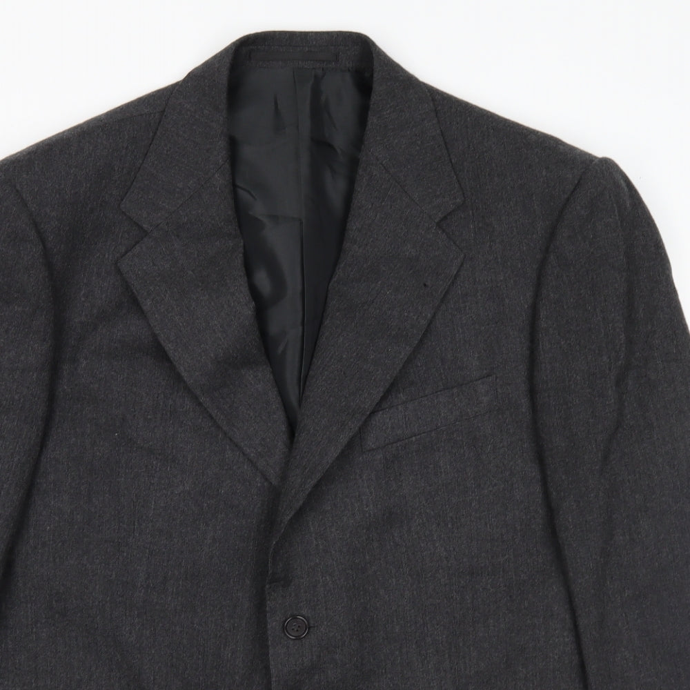 Mens UK Size 44 West Brook Regular Grey Suit Jacket