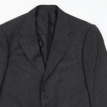 Mens UK Size 44 West Brook Regular Grey Suit Jacket