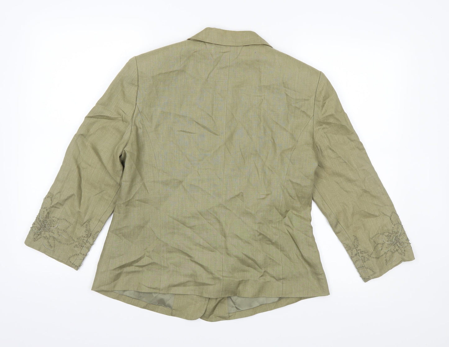 Alex & Co Womens Green   Jacket  Size 14