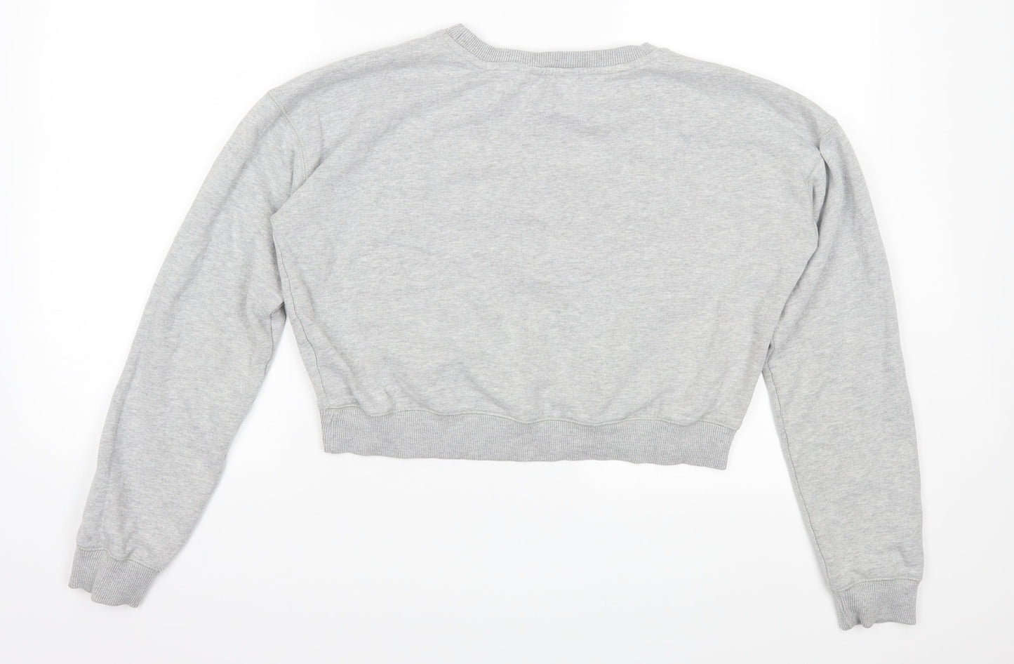 Miss Selfridge Womens Grey   Pullover Sweatshirt Size 10