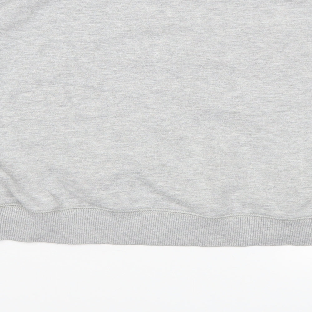 Miss Selfridge Womens Grey   Pullover Sweatshirt Size 10