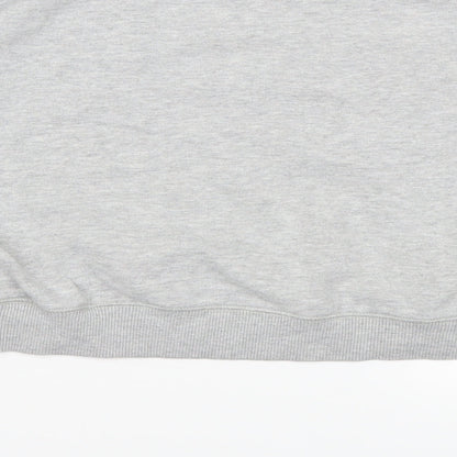 Miss Selfridge Womens Grey   Pullover Sweatshirt Size 10