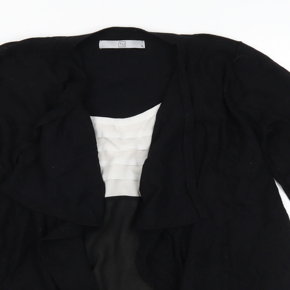 Tu Womens Black   Pullover Jumper Size 8