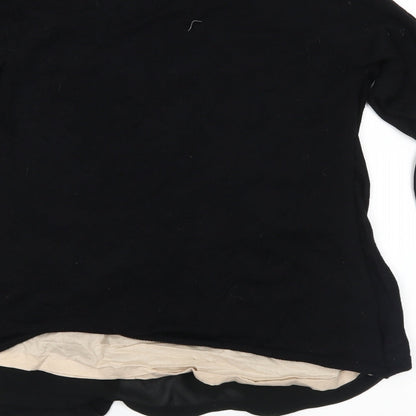 Tu Womens Black   Pullover Jumper Size 8