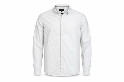 Mens UK Size L Pull&Bear Grey  Button-Up Long Sleeve Casual Shirt