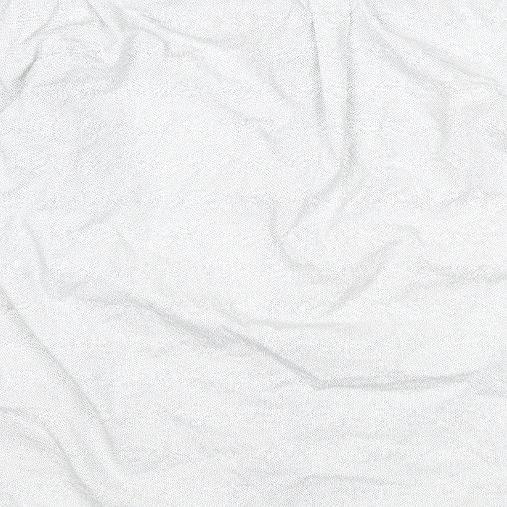 Pull&Bear Mens Grey Polka Dot   Button-Up Size L