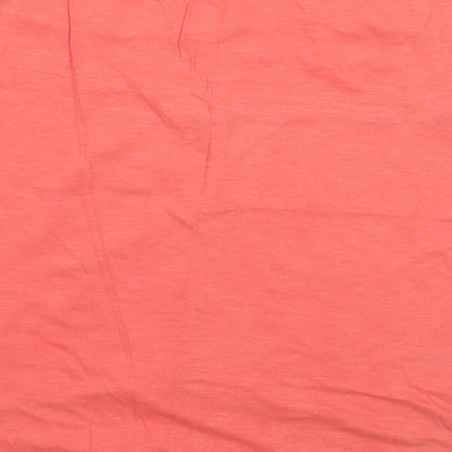 Womens UK Size 14 Bonmarché Pink Basic T-Shirt