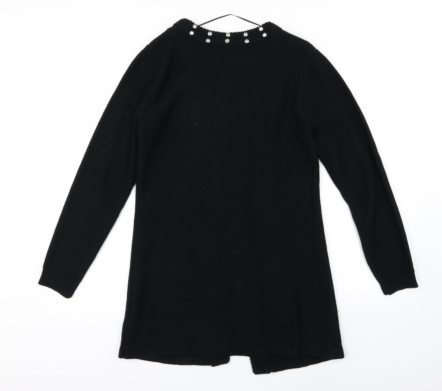 bonprix Womens Black  Knit Cardigan Jumper Size S