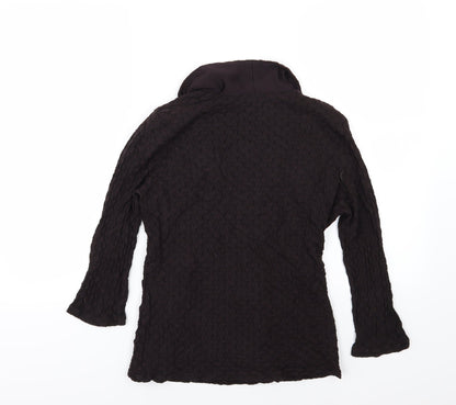 Alex & Co Womens Black   Wrap T-Shirt Size M