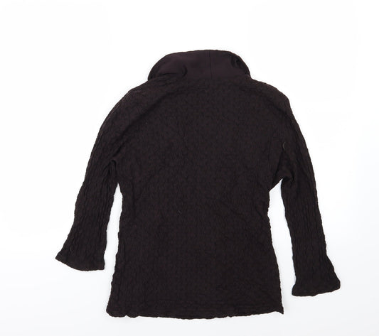 Alex & Co Womens Black   Wrap T-Shirt Size M