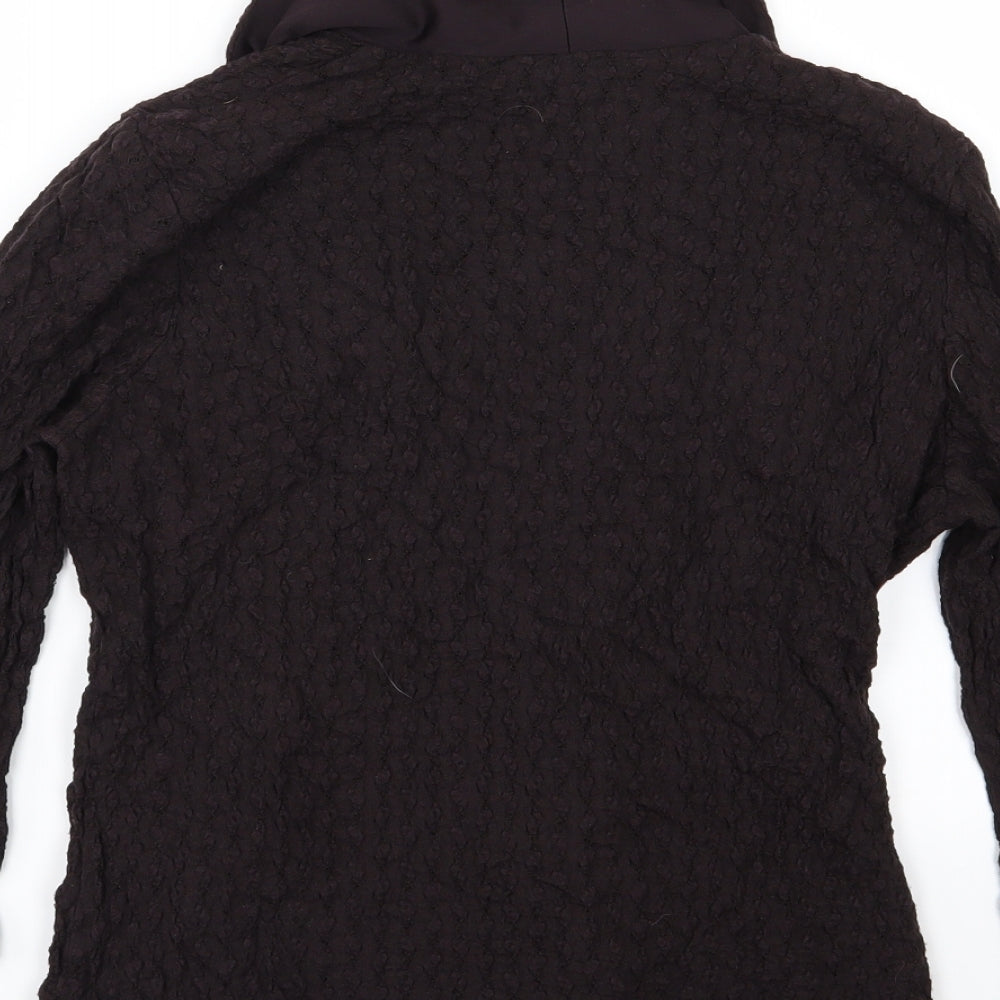 Alex & Co Womens Black   Wrap T-Shirt Size M