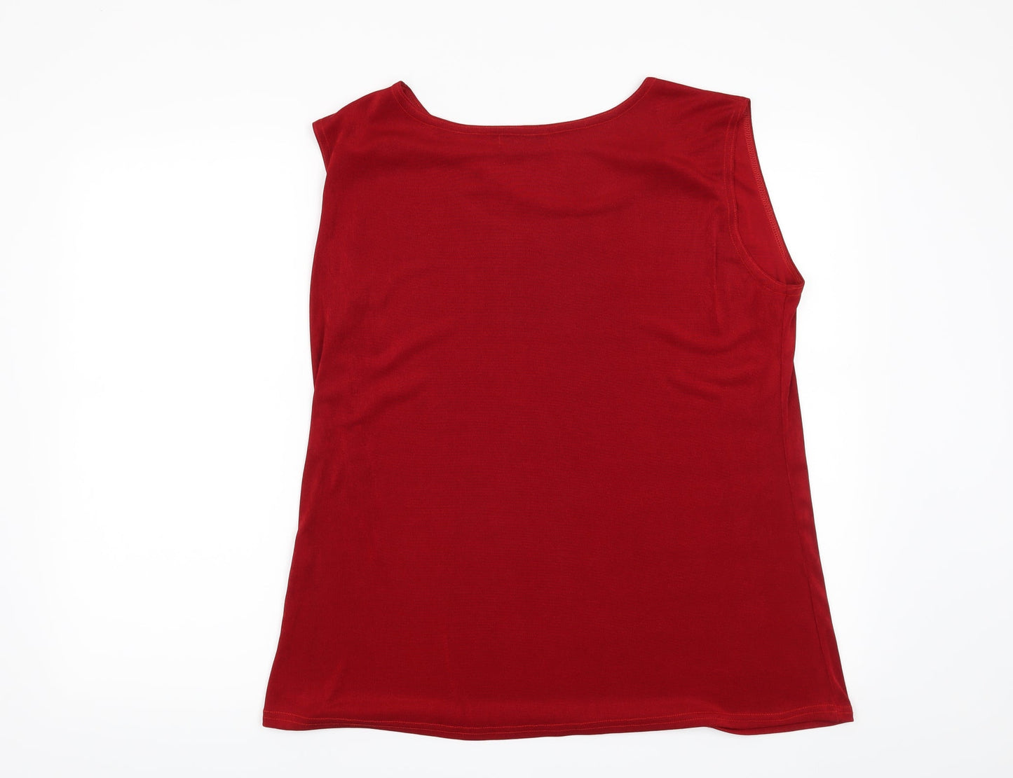 Gazelle Womens Red   Basic Blouse Size L