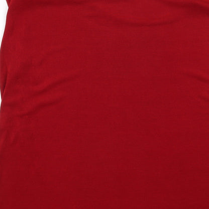Gazelle Womens Red   Basic Blouse Size L