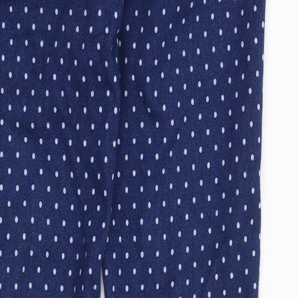 Denim CO Girls Blue Polka Dot  Skinny Jeans Size 10-11 Years
