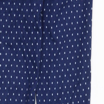Denim CO Girls Blue Polka Dot  Skinny Jeans Size 10-11 Years