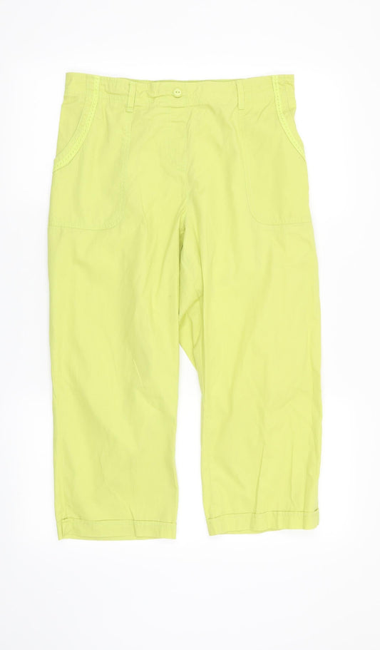 Preworn Womens Green   Trousers  Size 32 in L21 in