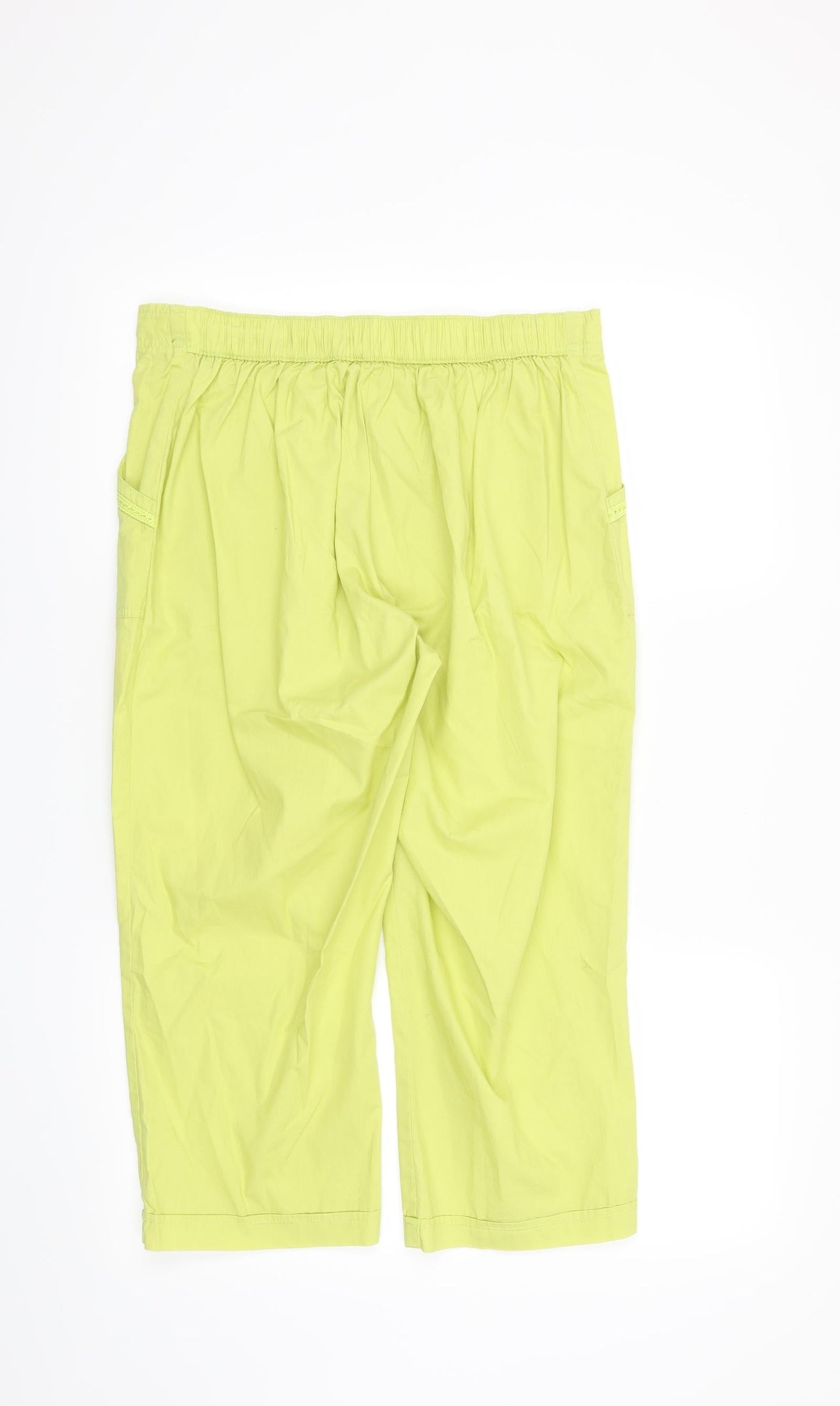 Preworn Womens Green   Trousers  Size 32 in L21 in