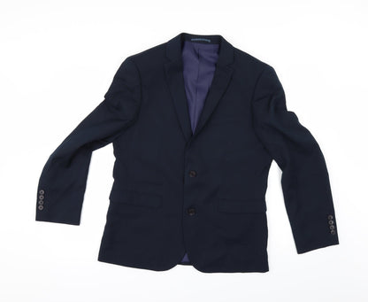 Mens UK Size 40 ONESIXFIVE Regular Blue Suit Jacket